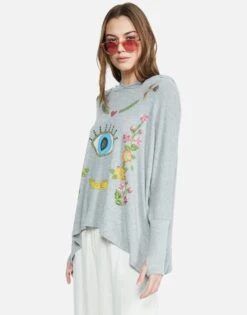 Wilma Floral Eye Love 10 Wilma Floral Eye Love -Sweater Store 1092 HAC 12606 HEG lauren moshi 02