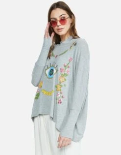Wilma Floral Eye Love 9 Wilma Floral Eye Love -Sweater Store 1092 HAC 12606 HEG lauren moshi 05