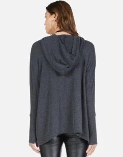 Wilma Happiness Lip 17 Wilma Happiness Lip -Sweater Store 1092 HAC 12735 BLK happiness lip hoodie lauren moshi 06