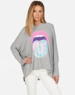 Wilma Tie Dye Tongue -Sweater Store 1092 HAC 13579 HEG 21