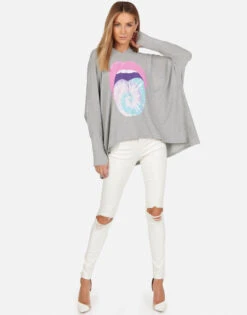 Wilma Tie Dye Tongue -Sweater Store 1092 HAC 13579 HEG 23