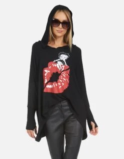 Wilma Betty Boop -Sweater Store 1092 HAC 14002 BLK 07