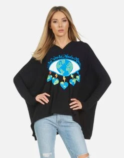Wilma World Eye Love -Sweater Store 1092 HAC 14026 BLK 01