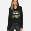 Wilma Camo Lip 2 Wilma Camo Lip -Sweater Store 1092 HAC 14036 BLK 02