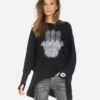 Wilma Hamsa Elements 2 Wilma Hamsa Elements -Sweater Store 1092 HAC 14175 BLK 01