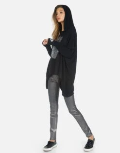 Wilma Hamsa Elements 22 Wilma Hamsa Elements -Sweater Store 1092 HAC 14175 BLK 08