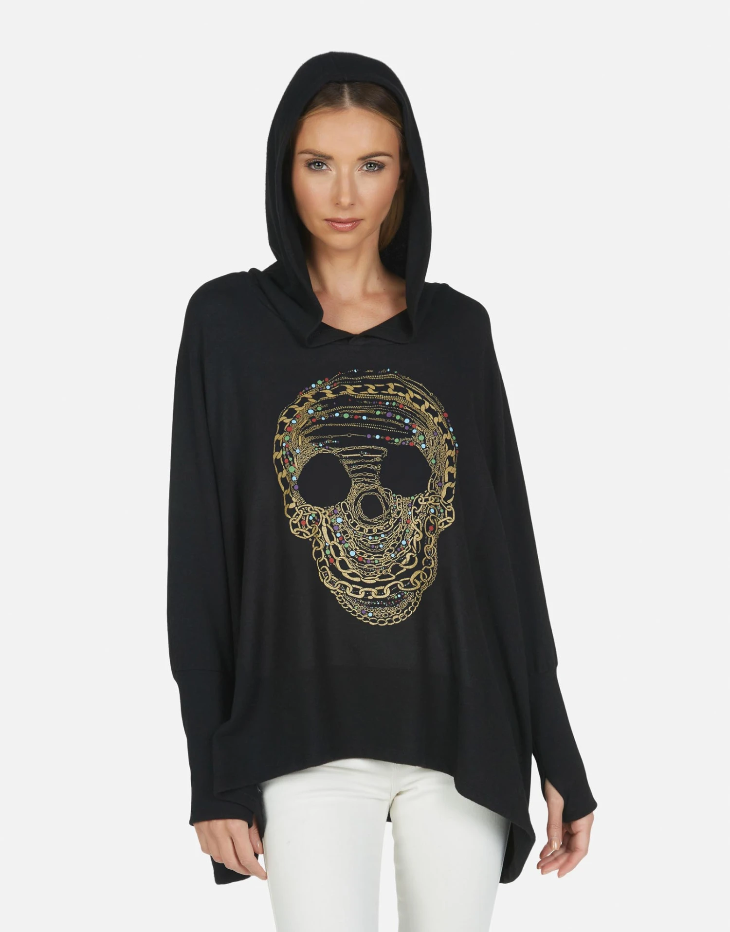 Wilma X Beaded Chain Skull 3 Wilma X Beaded Chain Skull