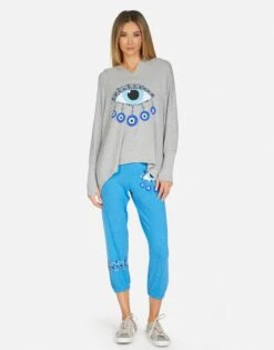Wilma Chain Evil Eye -Sweater Store 1092 HAC 14375 HEG 01