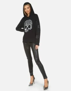 Corbin Star Skull 16 Corbin Star Skull -Sweater Store 1201 MSF 14332 BLK 08
