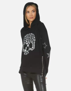 Corbin Star Skull 21 Corbin Star Skull -Sweater Store 1201 MSF 14332 BLK 09