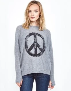 Ladona Vintage Peace -Sweater Store 1209 CSM 12169 CHA 03