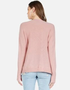 Ladona Spray Heart -Sweater Store 1209 CSM 12737 MAU spray heart cashmere sweater lauren moshi 03