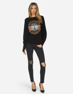 Ladona X Guns N' Roses -Sweater Store 1209 CSM X14387 BLK 02