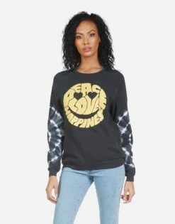 Noleta Text Happy Face 17 Noleta Text Happy Face -Sweater Store 1217 CSA 14146 LUE 06