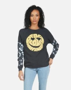 Noleta Text Happy Face 19 Noleta Text Happy Face -Sweater Store 1217 CSA 14146 LUE 08