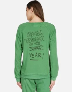 Noleta Grouch Of The Year -Sweater Store 1217 CSAH 12813 LFGRN oscar the grouch ls top lauren moshi 03
