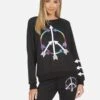 Noleta Arrow Peace 1 Noleta Arrow Peace -Sweater Store 1217 MSF 13722 BLK 03