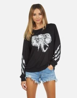 Noleta Electric Elephant 15 Noleta Electric Elephant -Sweater Store 1217 MSF 14051 BLK 03