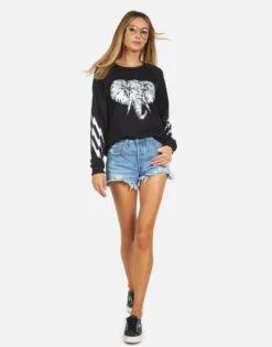 Noleta Electric Elephant 14 Noleta Electric Elephant -Sweater Store 1217 MSF 14051 BLK 04