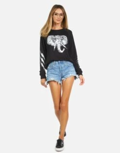 Noleta Electric Elephant 17 Noleta Electric Elephant -Sweater Store 1217 MSF 14051 BLK 05