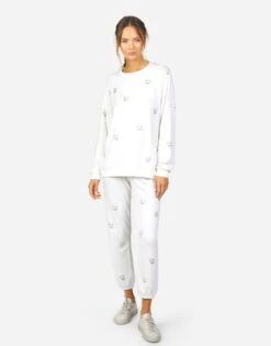 Noleta Daisy Crystal 7 Noleta Daisy Crystal -Sweater Store 1217 MSF 34559 MILK 03