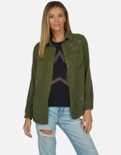 Sloane Neon Stud Star 11 Sloane Neon Stud Star -Sweater Store 1221 LTW 23603 MLTY 01