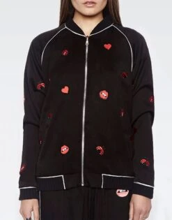 Paris Ladybug Love Kiss -Sweater Store 1223 VIC 1P42 BLK 02