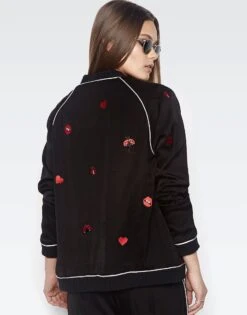 Paris Ladybug Love Kiss -Sweater Store 1223 VIC 1P42 BLK 07