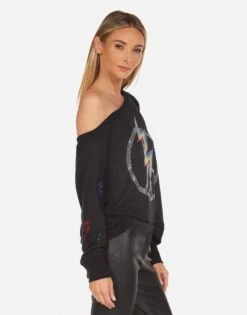 Trinidy Crystal Lightning Peace 11 Trinidy Crystal Lightning Peace -Sweater Store 1273 HAC 14409 BLK 05
