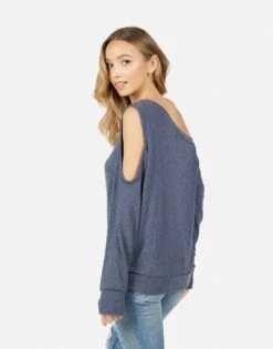 Trinidy Studded Stripe Peace -Sweater Store 1273 HAC 14634 NVY 04