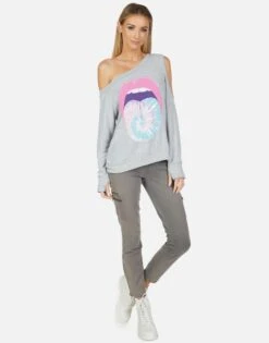 Trinidy X Tie Dye Tongue -Sweater Store 1273 HAC X13579 HEG 02