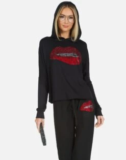 Delilah X Crystal Biting Lip