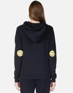 Lennox Happy Smiley 15 Lennox Happy Smiley -Sweater Store 1287 CSA 1E56P95 BLK happy smiley hoodie lauren moshi 03