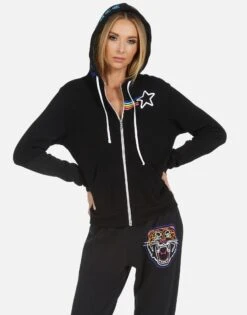 Lennox Neon Line Tiger -Sweater Store 1287 CSA 23817 BLK 02