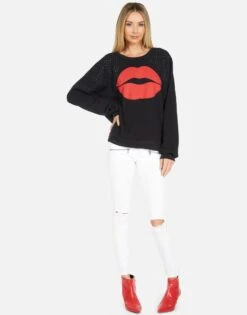 Sierra Red Kiss -Sweater Store 1298 CSA 13791 BLK 03