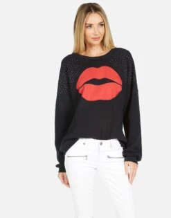 Sierra Red Kiss -Sweater Store 1298 CSA 13791 BLK 05