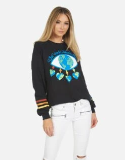 Sierra World Eye Love 9 Sierra World Eye Love -Sweater Store 1298 CSA 14027 BLK 01
