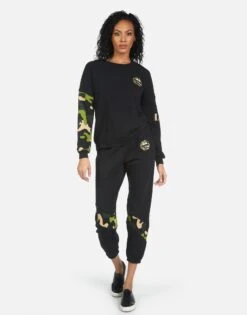 Sierra Camo Lip 11 Sierra Camo Lip -Sweater Store 1298 CSA 34045 BKCMO 02