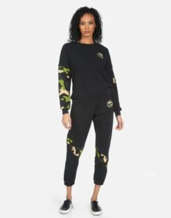 Sierra Camo Lip 15 Sierra Camo Lip -Sweater Store 1298 CSA 34045 BKCMO 04
