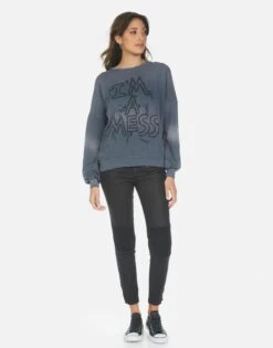 Sierra I'm A Mess -Sweater Store 1298 CSAG 14220 FDGPHT 03