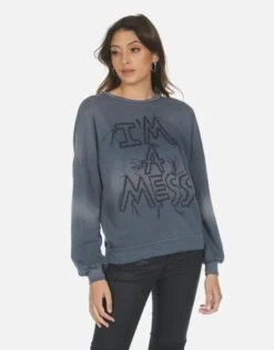 Sierra I'm A Mess -Sweater Store 1298 CSAG 14220 FDGPHT 04