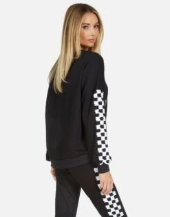 Sierra Crystal XO Elements -Sweater Store 1298 MSF 13769 BLK 08 1