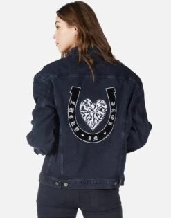 Spencer Lucky In Love -Sweater Store 1299 DNM 2P94 VBLK lucky in love denim jacket lauren moshi 03