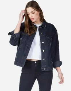 Spencer Lucky In Love -Sweater Store 1299 DNM 2P94 VBLK lucky in love denim jacket lauren moshi 05