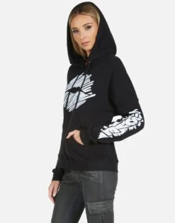 Melanie Scribble Lip 11 Melanie Scribble Lip -Sweater Store 1334 CSA 13836 BLK 05