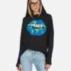 Namiko World Peace Lips -Sweater Store 1339 CSM 14022 BLK 01