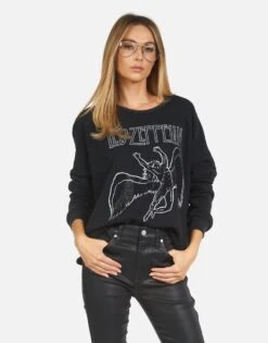 Lee Led Zeppelin Outline -Sweater Store 1341 CSAG 14038 BLK 05