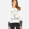 Lee Tiger Def Leppard 1 Lee Tiger Def Leppard -Sweater Store 1341 FTH 14738 MILK 01