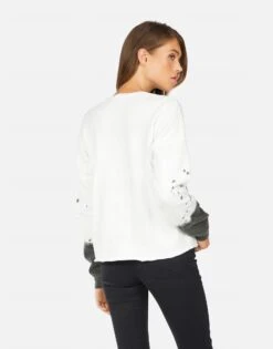 Lee Tiger Def Leppard -Sweater Store 1341 FTH 14738 MILK 03