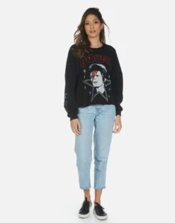 Lee Bowie 1973 Tour -Sweater Store 1341 FTL 14194 BLK 03